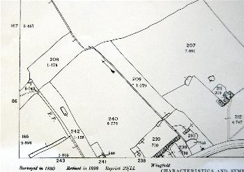 The northern part of Wingfield in 1901